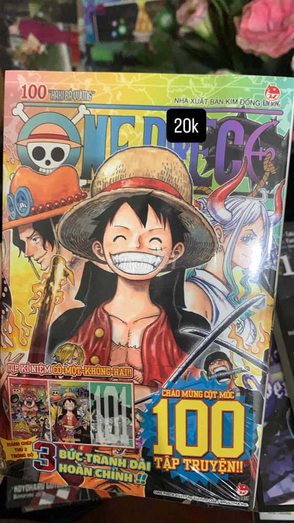 Truyện tranh One Piece tập 100 Kim Đồng. Mua bán Sách tại Thành phố Biên Hòa Đồng Nai được đăng bởi Phạm Ngọc Mỹ Quỳnh hình 1