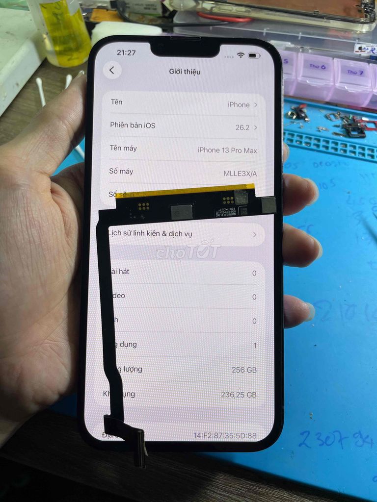 cụm main 13 Pro Max 256GB Xanh, về lắp màn sài. Mua bán Điện thoại tại Quận Tân Bình Tp Hồ Chí Minh được đăng bởi Trần Gia Hưng hình 1