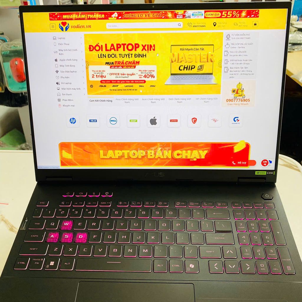 Asus TUF Gaming FX608JMR i7-14650HX 16G/1T RTX5060. Mua bán Laptop tại Quận Ninh Kiều Cần Thơ được đăng bởi Võ Diện hình 1
