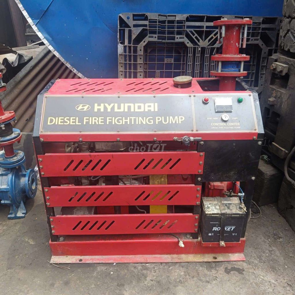 Máy bơm chữa cháy Hyundai D4BB. Mua bán Đồ chuyên dụng, Giống nuôi trồng tại Quận Bình Tân Tp Hồ Chí Minh được đăng bởi MUA BÁN THIẾT BI CÔNG NGHIỆP  hình 1