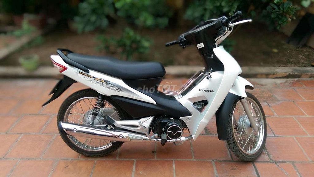 Honda Wave Xanh Trắng. Mua bán Xe máy tại Thị xã Tân Châu An Giang được đăng bởi văn phận hình 2