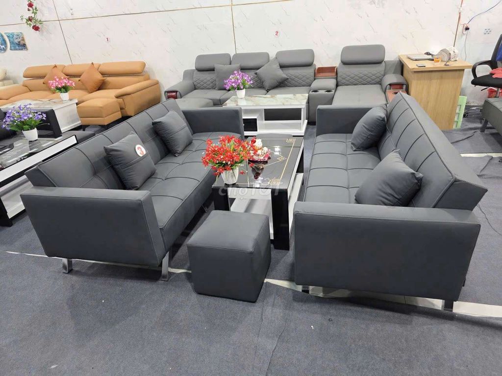 Sofa new 100% , chat luong cao , fe ship toan quoc. Mua bán Bàn ghế tại Thị xã Bến Cát Bình Dương được đăng bởi duongquang hình 1
