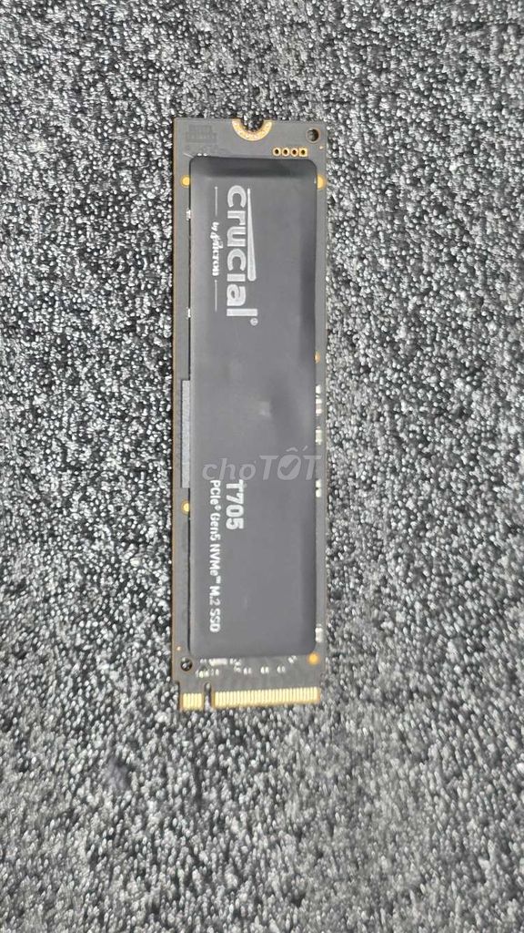Ổ cứng SSD Crucial T705 4TB Gen5. Mua bán Linh kiện (RAM, Card...) tại Quận 4 Tp Hồ Chí Minh được đăng bởi Truong Quốc Bảo hình 1