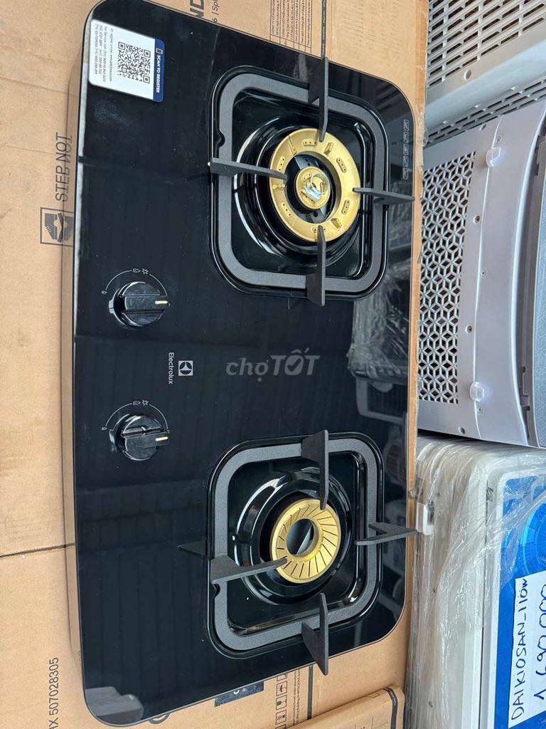 Bếp ga đôi Electrolux ETG7266GKR. Mua bán Bếp, lò, đồ điện nhà bếp tại Quận Gò Vấp Tp Hồ Chí Minh được đăng bởi Điện Máy Giá Kho Miền Nam hình 1