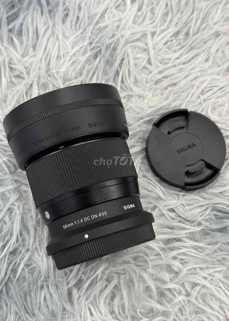 Ống kính Sigma 56mm f/1.4 DC DN Nikon Z Đen Đẹp. Mua bán Máy ảnh, Máy quay tại Quận 5 Tp Hồ Chí Minh được đăng bởi Kim Ngọc hình 1