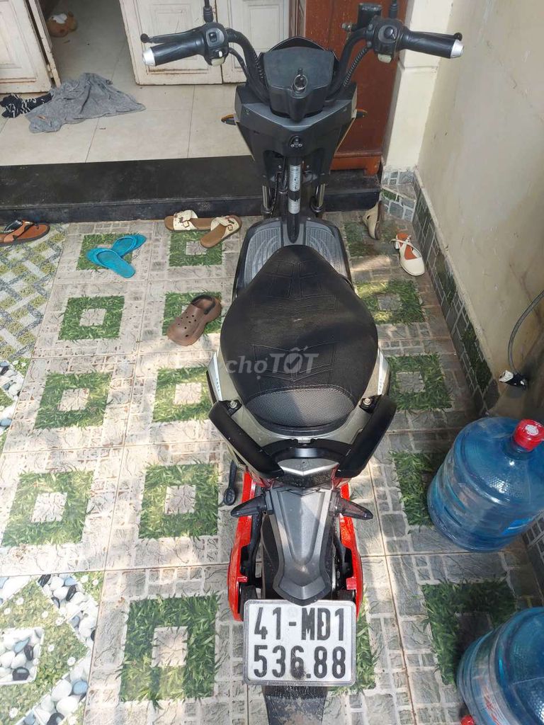 Xe máy điện Pega X-Men Đen Đỏ Trắng. Mua bán Xe điện tại Quận Bình Tân Tp Hồ Chí Minh được đăng bởi Tang Gia Duy Truong hình 5