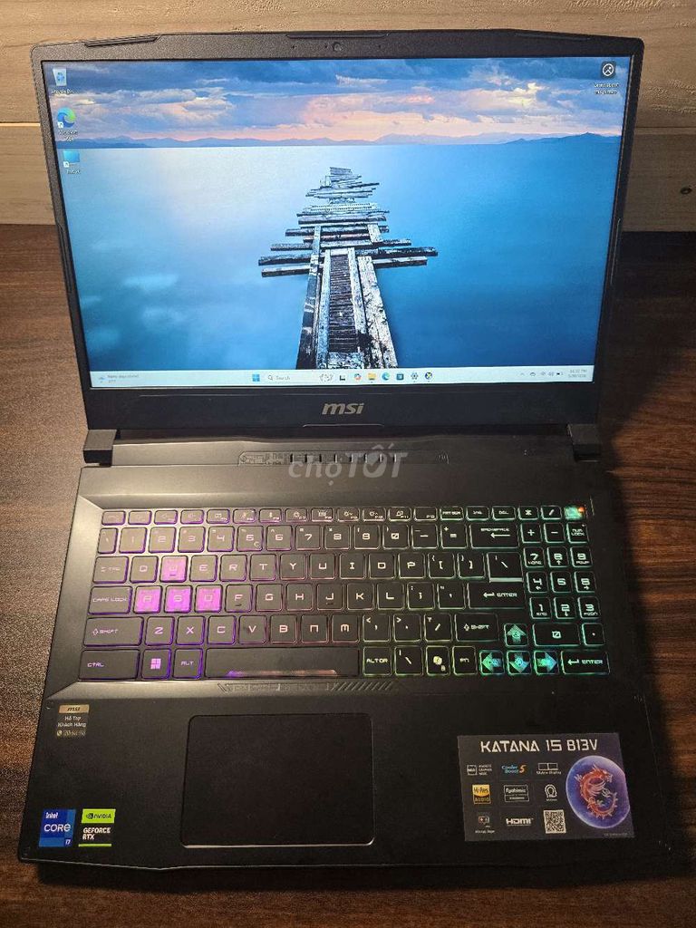 0213 MSI Katana 15 i7-13620H/16G/1T/RTX4060. Mua bán Laptop tại Quận Bình Tân Tp Hồ Chí Minh được đăng bởi T D Laptop hình 1