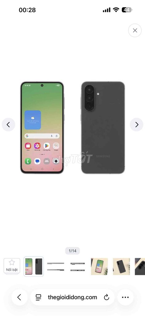 Samsung Galaxy A56 5G 128GB Đen. Mua bán Điện thoại tại Thành phố Vũng Tàu Bà Rịa - Vũng Tàu được đăng bởi Nguyễn Quốc Thanh hình 1