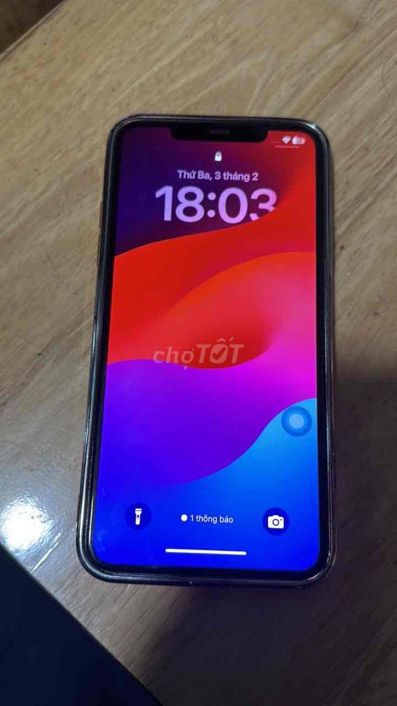 Apple iPhone 11 Pro Max lock  128gb  Xám. Mua bán Điện thoại tại Huyện Thanh Trì Hà Nội được đăng bởi Trường hình 1