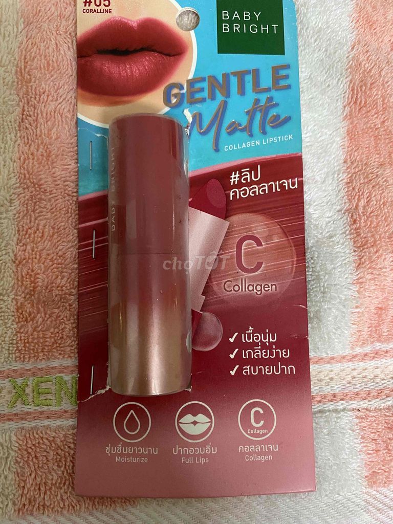 Son môi Baby Bright Coralline lì Collagen Nữ. Mua bán Phụ kiện thời trang khác tại Quận 12 Tp Hồ Chí Minh được đăng bởi cô ba saigon hình 1