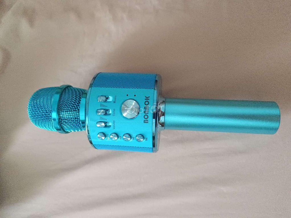 Micro karaoke BONNOK Xanh ngọc Thu âm tốt. Mua bán Tivi, Âm thanh tại Quận 11 Tp Hồ Chí Minh được đăng bởi Tran Thien Lai hình 1