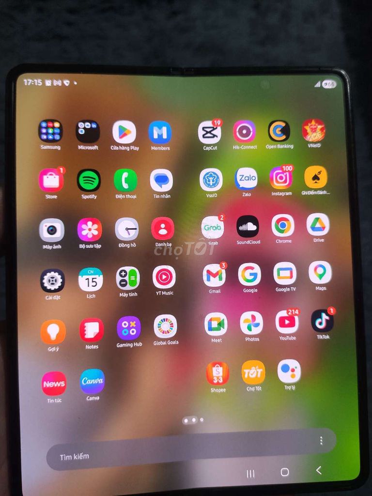 Samsung Z Fold3 Đen Hỏng. Mua bán Điện thoại tại Quận Hải Châu Đà Nẵng được đăng bởi H hình 1