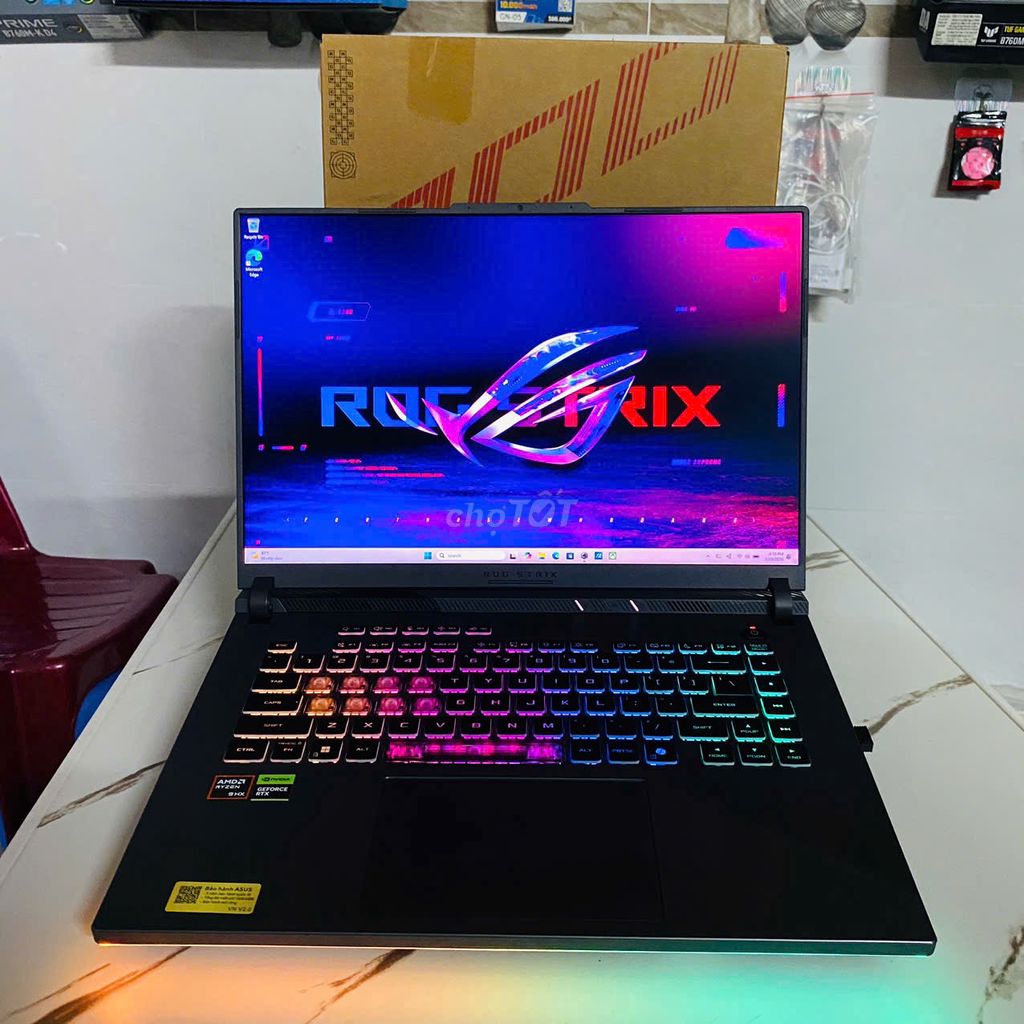 Asus ROG Strix G16 G614PH R9-8940HX 16/512 RTX5050. Mua bán Laptop tại Quận Ninh Kiều Cần Thơ được đăng bởi Võ Diện hình 1