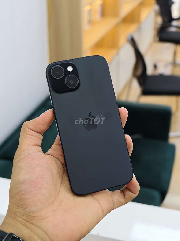🍎IPHONE 15 128GB ĐEN ĐẸP NGUYÊN BẢN 99% P100👇. Mua bán Điện thoại tại Quận Hải An Hải Phòng được đăng bởi 98 Ngô Gia Tự Hoàng Dũng Mobile Ngã 3 Văn Cao hình 1