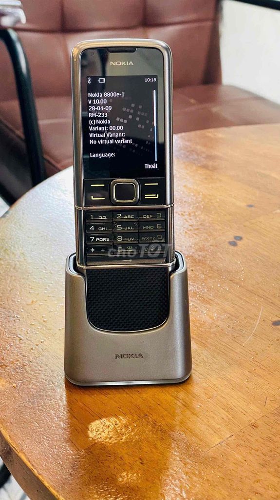 NOKIA 8800 Carbon Arte Hàng sưu tầm. Mua bán Điện thoại tại Quận 3 Tp Hồ Chí Minh được đăng bởi Tran Bao hình 2