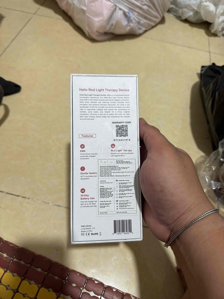 Máy ánh sáng đỏ Halio. Mua bán Phụ kiện thời trang khác tại Quận Bình Tân Tp Hồ Chí Minh được đăng bởi Quân hình 5