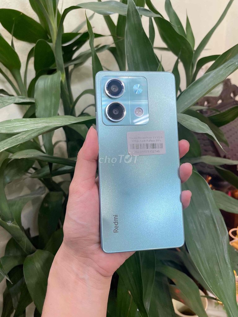 Xiaomi Redmi Note 13 5G 128GB Xanh. Mua bán Điện thoại tại Quận Ba Đình Hà Nội được đăng bởi Châu hình 1