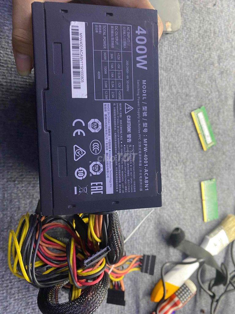 NGUỒN 400W KÉO MAIN CARD KHOẺ KO LỖI LẦM