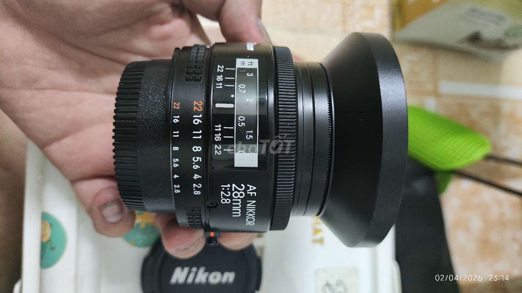 Ống kính Nikon AF Nikkor 28mm f/2.8D. Mua bán Máy ảnh, Máy quay tại Quận 7 Tp Hồ Chí Minh được đăng bởi Hieu hình 1
