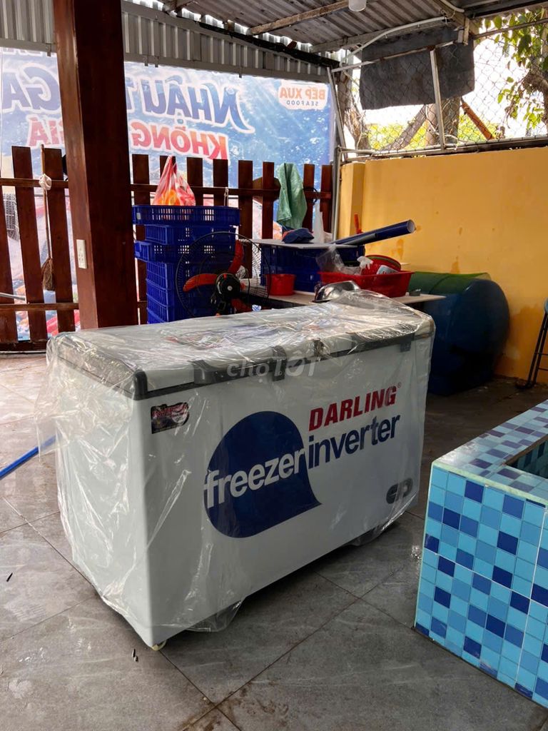 Tủ đông Darling Freezer Inverter Trắng. Dịch vụ sửa chữa & bảo dưỡng điện máy tại Quận Sơn Trà Đà Nẵng được đăng bởi THẾ GIỚI ĐỒ CŨ ĐÀ NẴNG hình 1