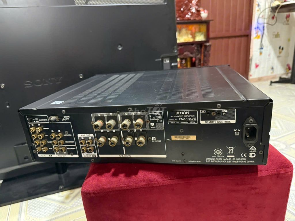 Ampli Denon PMA 1520AE  Hàng nguyên bản zin. Mua bán Tivi, Âm thanh tại Quận Tân Bình Tp Hồ Chí Minh được đăng bởi hồ hoàng triều hình 2