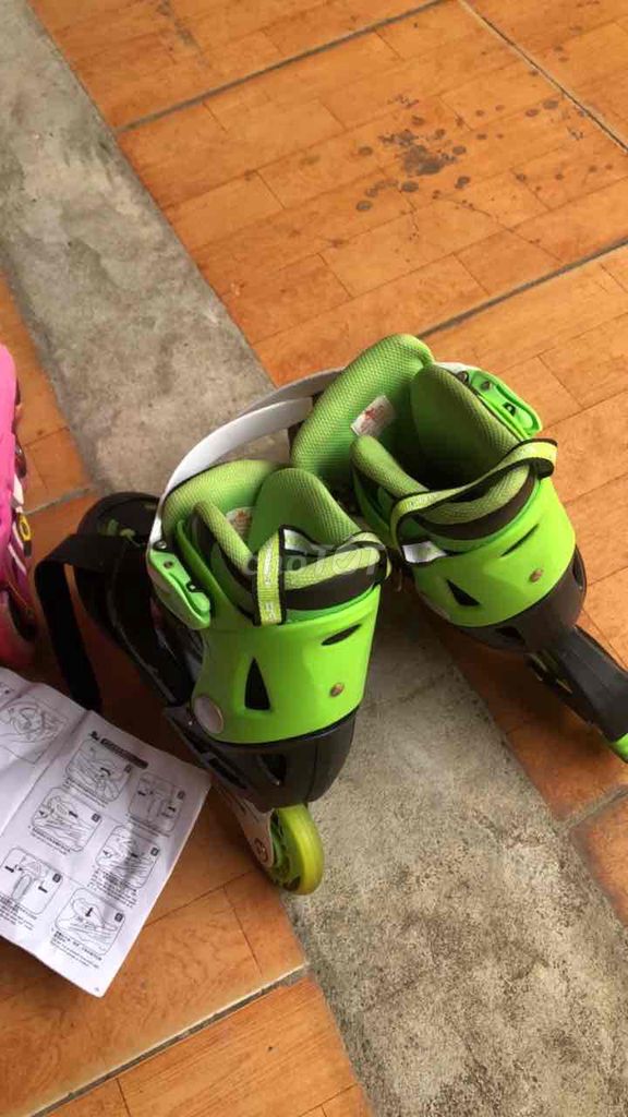 Giày Patin Hồng Xanh Lá Đã Sử Dụng. Mua bán Đồ thể thao, Dã ngoại tại Thành phố Tam Kỳ Quảng Nam được đăng bởi nguyễn thọ tình hình 1