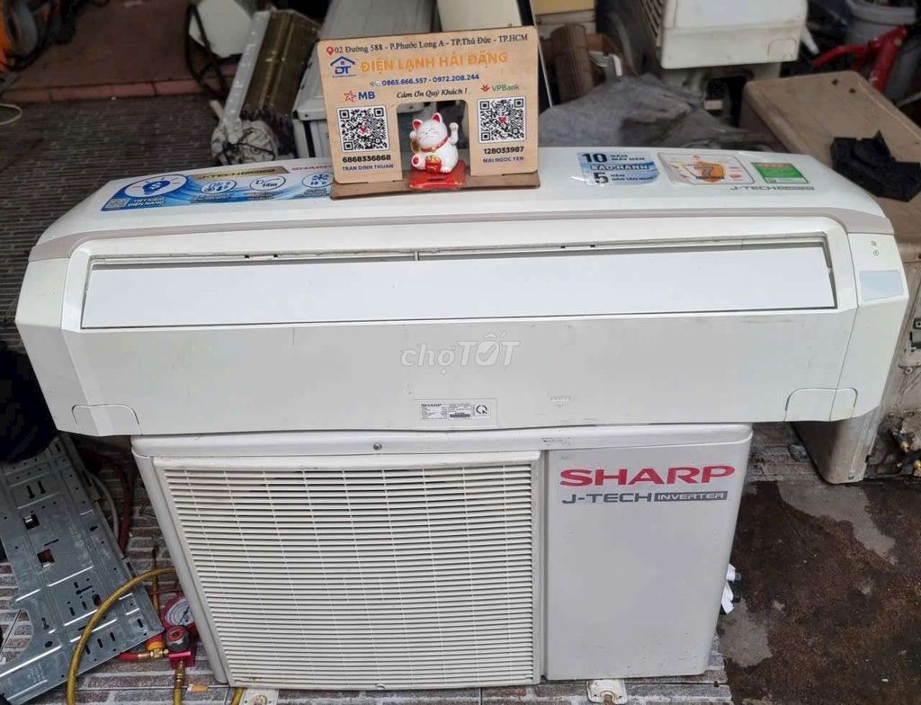 SHARP 2HP inverter gas r32. Mua bán Máy lạnh, điều hoà tại Quận Gò Vấp Tp Hồ Chí Minh được đăng bởi Ngoc Yen hình 1