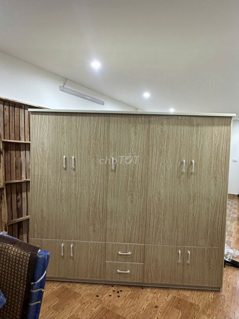 Tủ quần áo nhựa vân gỗ 5 cánh. Mua bán Tủ, kệ gia đình tại Quận Thanh Xuân Hà Nội được đăng bởi Nguyễn Bích hình 1