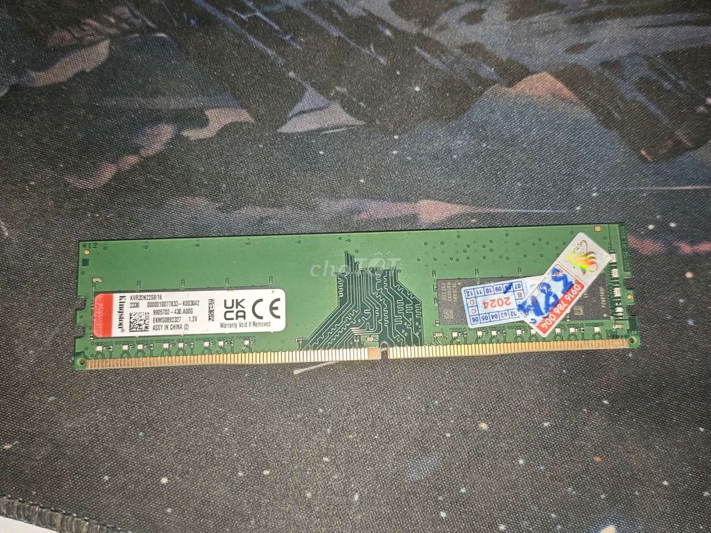 RAM Kingston Fury 16GB 3200MHz Trung Quốc. Mua bán Linh kiện (RAM, Card...) tại Thị xã Tân Uyên Bình Dương được đăng bởi Nguyễn Nam hình 1