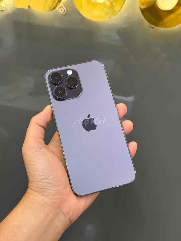 iPhone 14 Pro Max 512GB Tím VN Pin 87 Zin đẹp 98%. Mua bán Điện thoại tại Quận Ninh Kiều Cần Thơ được đăng bởi Quý Mobile Cần thơ hình 1