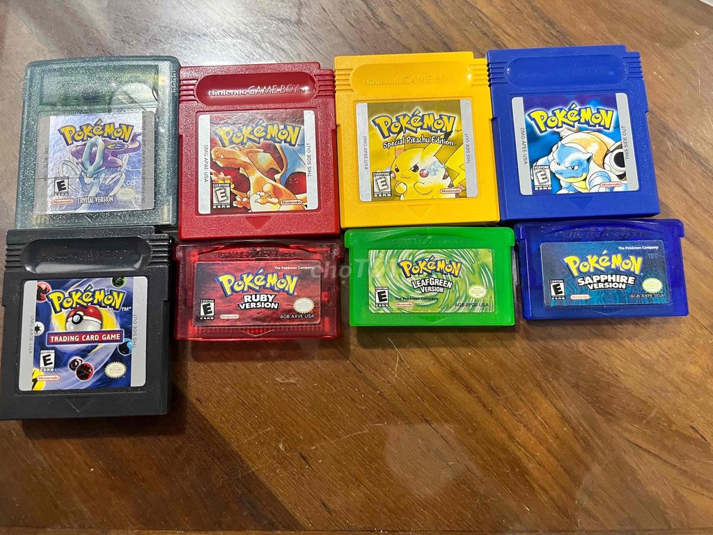 Bằng GBA Pokemon Gốc tình trang mới 90-95%. Mua bán Thiết bị chơi game tại Quận Bình Thạnh Tp Hồ Chí Minh được đăng bởi Tâm Nguyễn hình 1