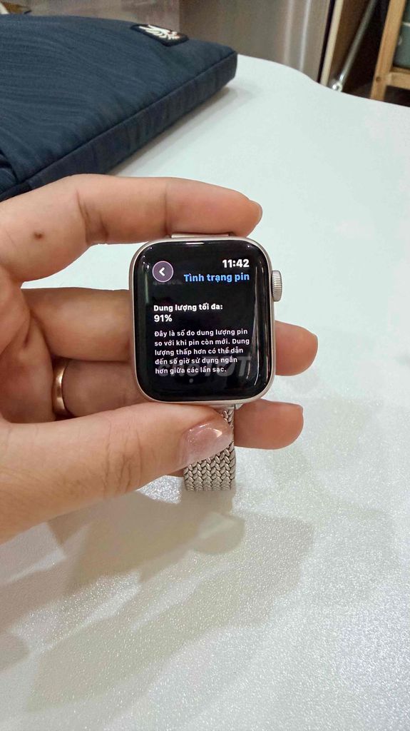 Apple Watch Series SE Vàng hồng. Mua bán Thiết bị đeo thông minh tại Quận Phú Nhuận Tp Hồ Chí Minh được đăng bởi Thanh Thủy hình 1