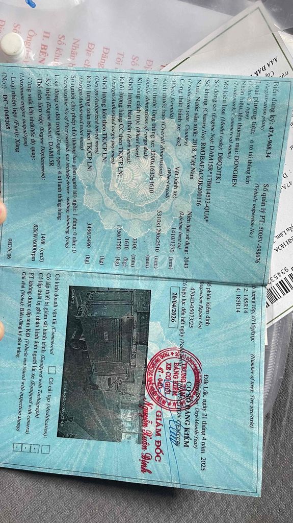 DONGBEN DBQ20TK1 2018. Mua bán Xe tải, xe ben tại Huyện Krông Pắc Đắk Lắk được đăng bởi Bình hình 4