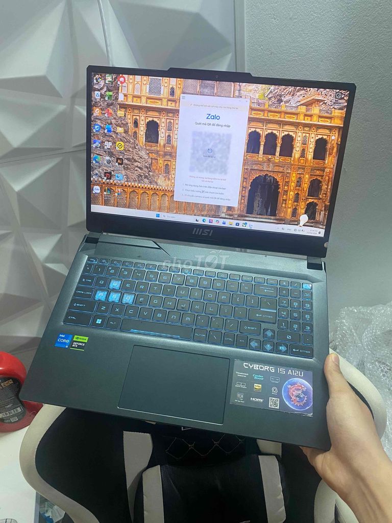 Laptop MSI Cyborg I5 12450H RTX3050 144h. Mua bán Laptop tại Quận Cầu Giấy Hà Nội được đăng bởi VM hình 1