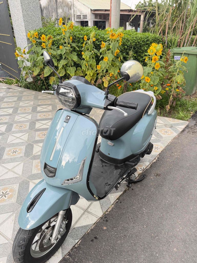Vespa 50cc 2023 синий скутер