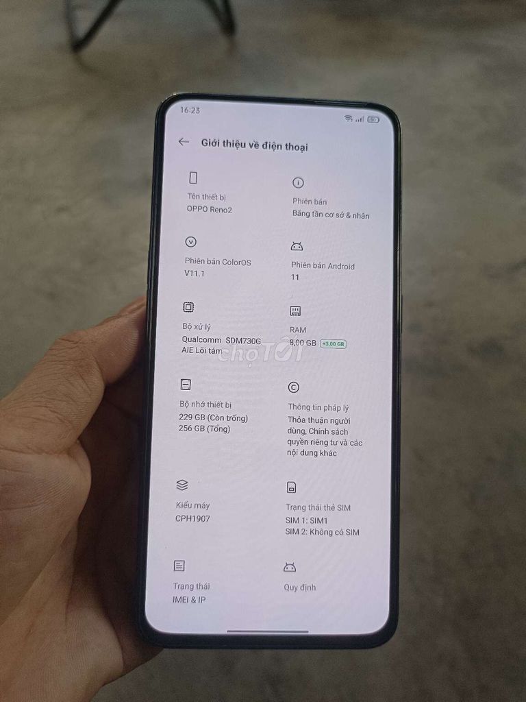 Oppo Reno2 8GB/256GB có NFC. Mua bán Điện thoại tại Thành phố Biên Hòa Đồng Nai được đăng bởi Nam hình 1