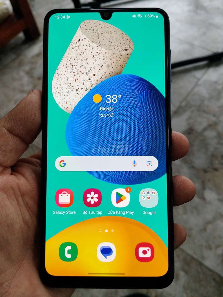 Samsung Galaxy M32 8GB/128GB Xanh. Mua bán Điện thoại tại Quận 10 Tp Hồ Chí Minh được đăng bởi Samurai hình 1