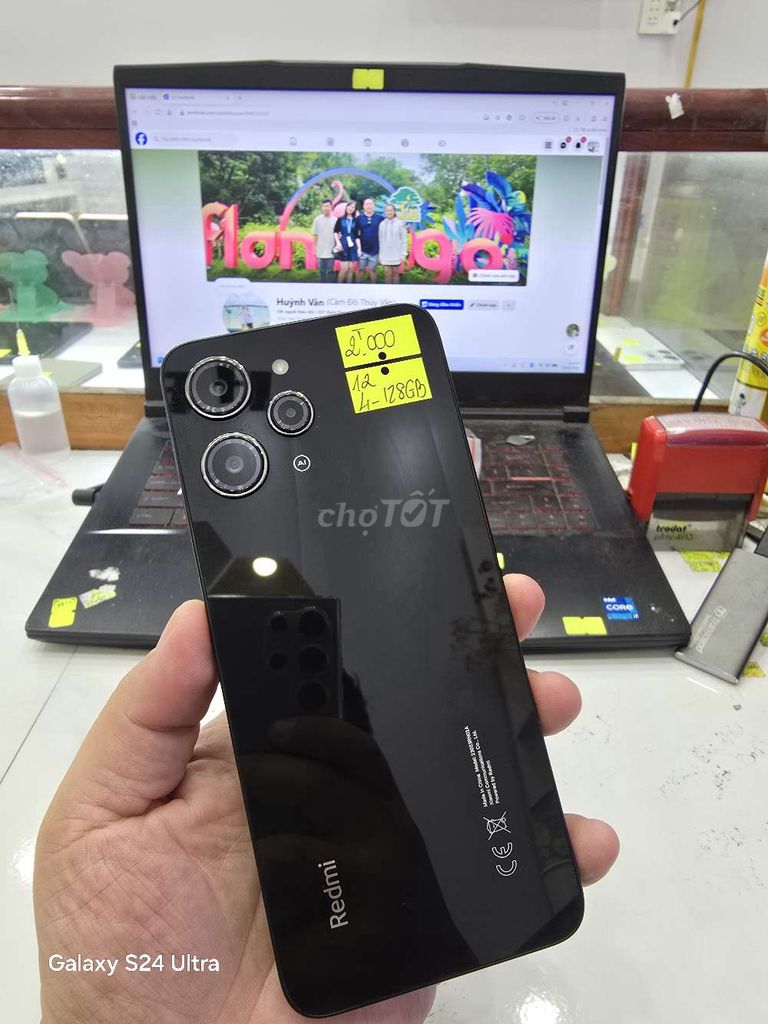 Xiaomi Redmi 12 4GB/128GB Đen. Mua bán Điện thoại tại Thành phố Long Xuyên An Giang được đăng bởi Facebook Cầm Đồ Thúy Vân hình 1