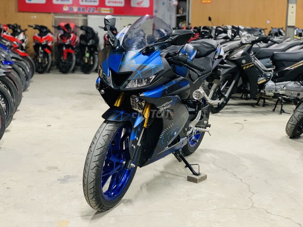 XE MÁY THANH TÙNG_R15 V3 XANH ĐEN XE NHẬP MÁY KHỎE. Mua bán Xe máy tại Quận Nam Từ Liêm Hà Nội được đăng bởi THANH TÙNG hình 4