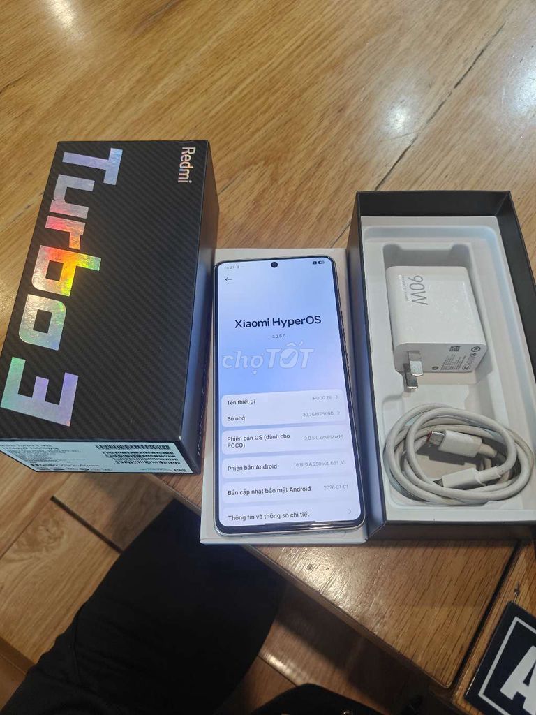 Xiaomi Redmi Turbo 3 256GB Bạc. Mua bán Điện thoại tại Thành phố Biên Hòa Đồng Nai được đăng bởi tuấn  hình 1