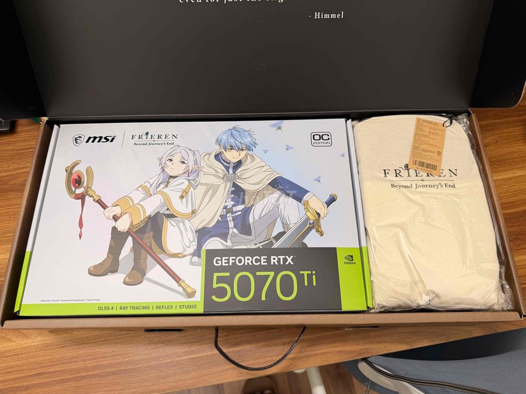 Card đồ họa MSI RTX 5070 Ti FRIEREN EDITION OC 16G. Mua bán Linh kiện (RAM, Card...) tại Quận Ba Đình Hà Nội được đăng bởi Minh Khang hình 1