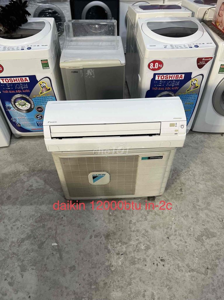 điều hoà daikin 12000btu inverter 2 chiều