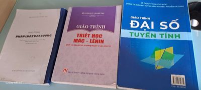 3 Sách đại cương cũ cho sinh viên năm nhất. Mua bán Sách tại Quận 12 Tp Hồ Chí Minh được đăng bởi Minh Trần