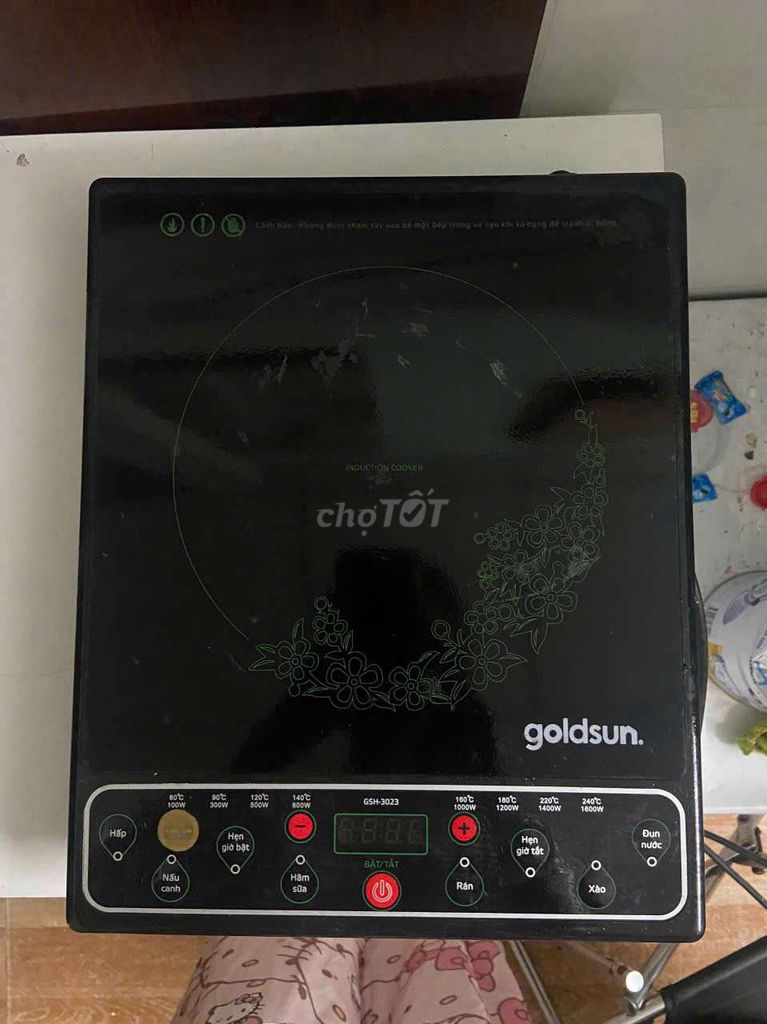 Bếp từ Goldsun GSH-3023 Đen. Mua bán Bếp, lò, đồ điện nhà bếp tại Quận 8 Tp Hồ Chí Minh được đăng bởi Linhhh  hình 1