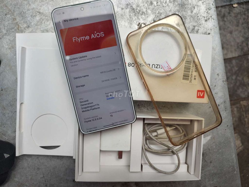 Meizu 08 12GB/256GB Fullbox. Mua bán Điện thoại tại Quận Tây Hồ Hà Nội được đăng bởi thắng hình 1