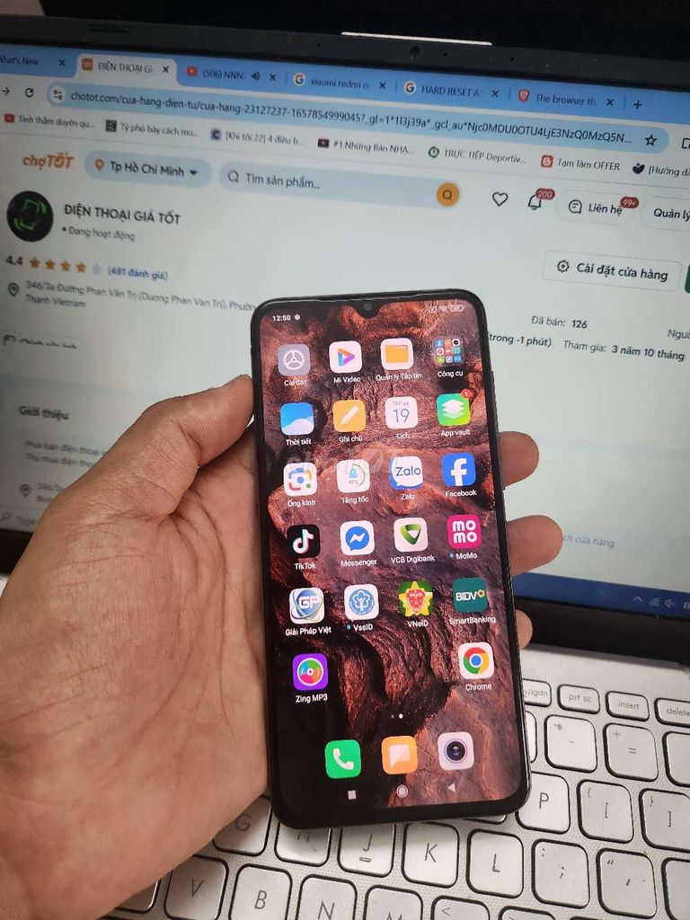XIAOMI MI 9 6GB.64GB SNAP 855 ZIN FULL CN. Mua bán Điện thoại tại Quận Bình Thạnh Tp Hồ Chí Minh được đăng bởi Dân Mobile hình 1