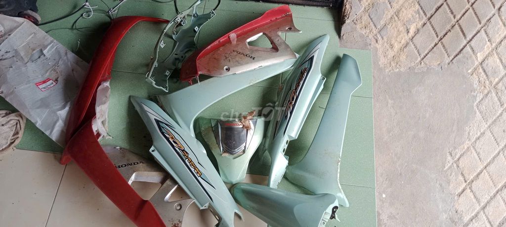 bộ áo, Mặt nạ Honda Wave A 110, Wave A 100. Mua bán Phụ tùng xe tại Huyện Bến Cầu Tây Ninh được đăng bởi Khang hình 3