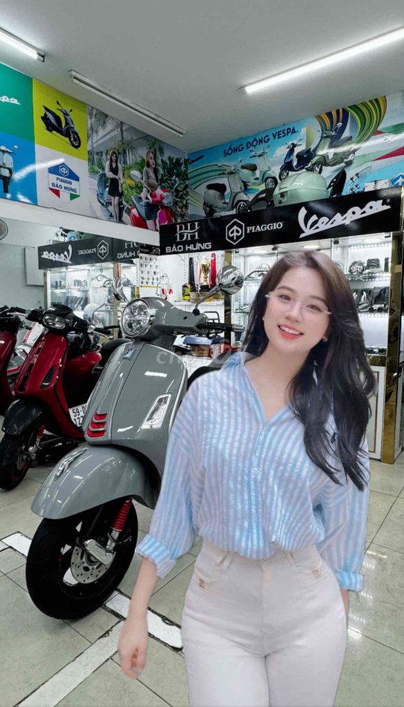 Vespa Gts xám si măng 2022 ngay chủ xe siêu đẹp. Mua bán Xe máy tại Quận Phú Nhuận Tp Hồ Chí Minh được đăng bởi VESPA  PIAGGIO BẢO HƯNG Vespa cũ trả góp  hình 2