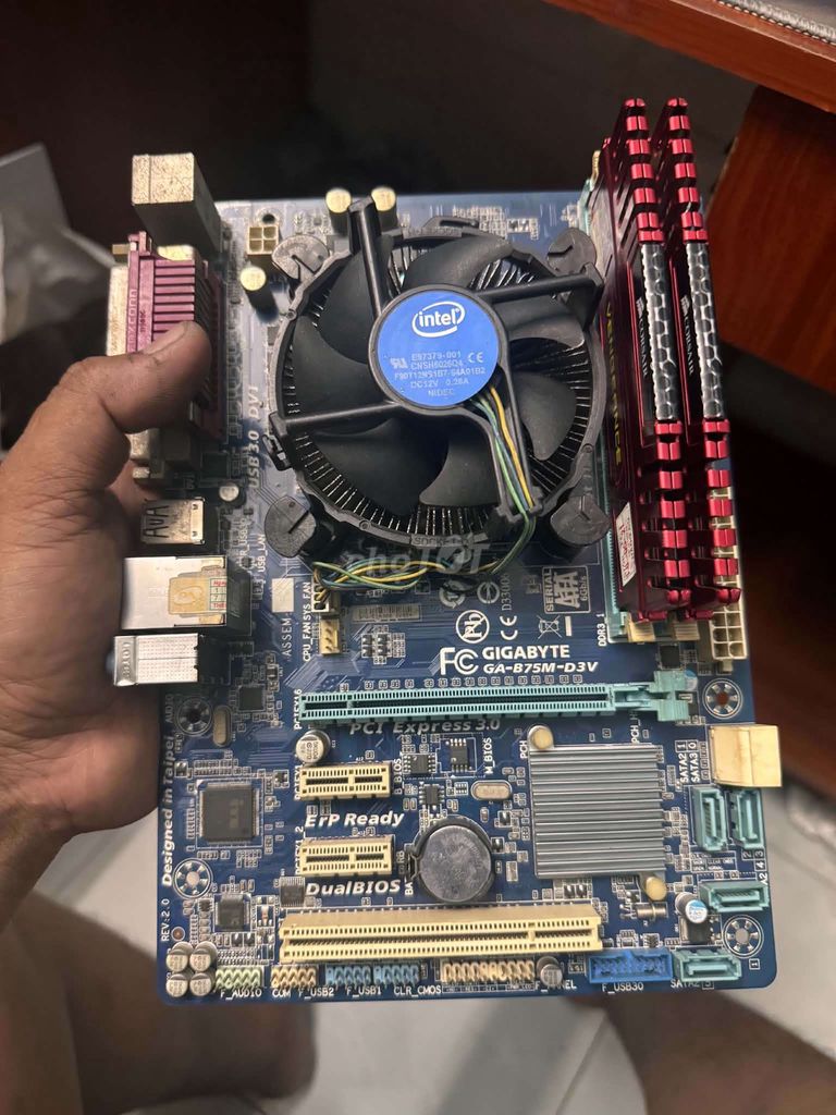 Mainboard Gigabyte B75M/i5 3470/ram8G. Mua bán Linh kiện (RAM, Card...) tại Thành phố Thủ Đức Tp Hồ Chí Minh được đăng bởi Thanhdo hình 1