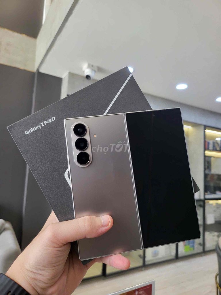 Samsung Galaxy ZFold7 256GB Xám Like New CBH 07/27. Mua bán Điện thoại tại Quận 8 Tp Hồ Chí Minh được đăng bởi CA REM BÁN TÁO hình 1